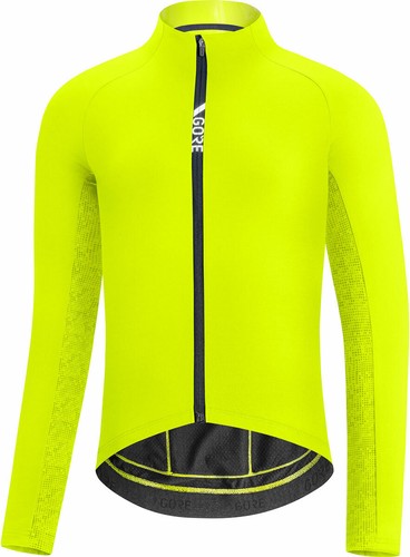 Gore C5 Thermo Jersey - Men's Neon Yellow/Citrus Green / Large
