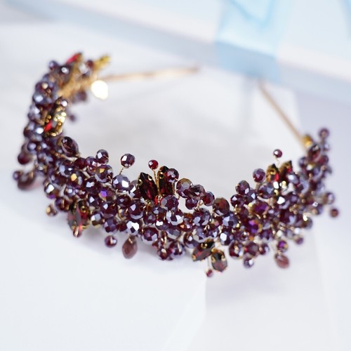 Neu Kristall Stirnband Diadem Party Strass Braut Haarteil Haarschmuck - Bild 53 von 61
