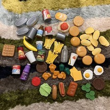 LOT: 60 pc CDI Play Food 2009 Including McDonald  s Hot Cakes Fries Chips Nuggets