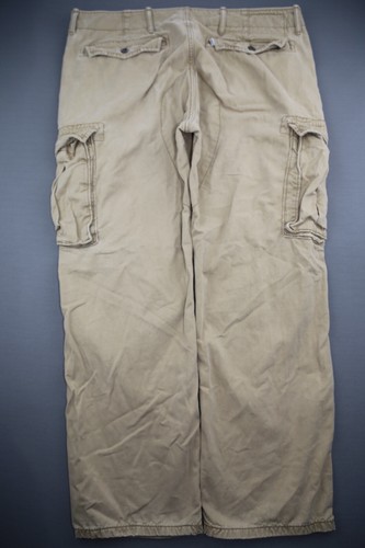 Pantalones de carga Levi's 12462 2013 con especificaciones beige 100 % algodón talla 36x30 (MSR 36x27) - Imagen 8 de 11