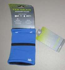 TEK GEAR~SMALL / MEDIUM~Blue Arm Band Sports Accessory Holder~ATGA15905Z