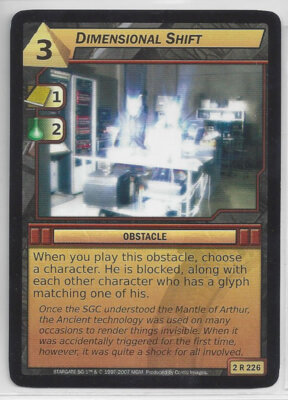 1x  Dimensional Shift - 2R226 - Rare Light Play System Lords