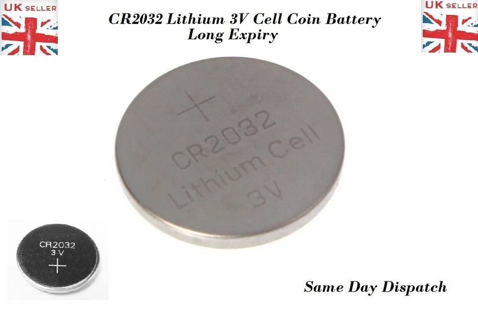 5X CR2032 Battery Lithium Coin Cell 3V Battery Brand New UK Seller Long Life Exp - Image 3 of 4