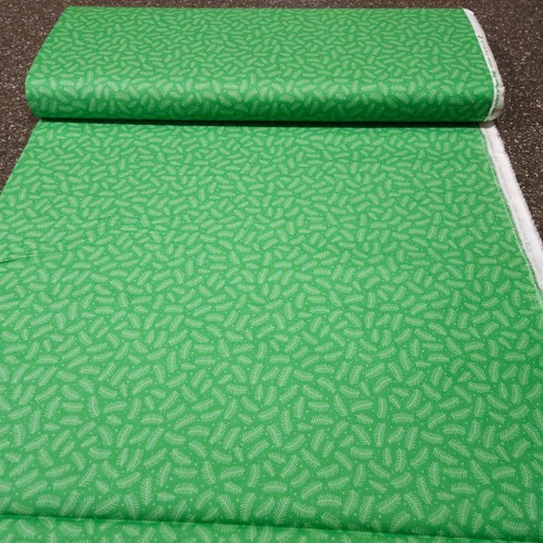 Bright Christmas BTY Patrick Lose Northcott Tonal Green Pine Sprig - Picture 3 of 3