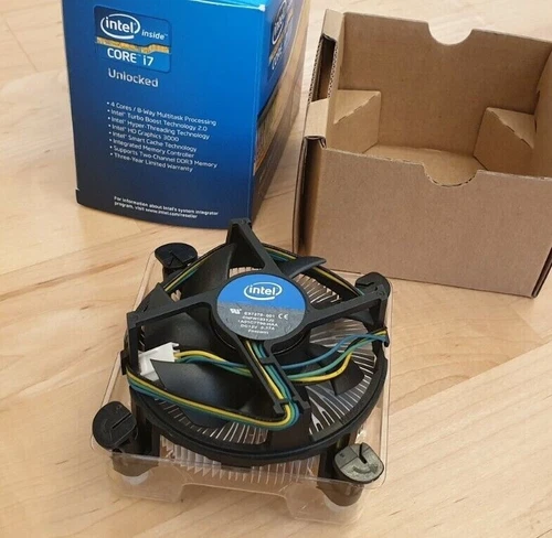 Intel E97378-001 Computerkühlsystem Prozessor Luftkühlung Aluminium - Schwarz