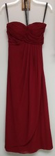 BILL LEVKOFF Bridesmaid Prom Evening Dress Strapless RN 82955 - SIZE 4 - Wine