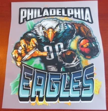 Philadelphia Eagles 8" DTF Heat Transfer Iron On FREE Shipping      (A35)