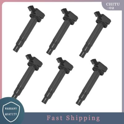 6PCS Ignition Coils For Toyota 4Runner Altezza Tundra Sequoia Lexus SC430 LX470