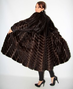 7252-AMAZING-REAL-MINK-COAT-LUXURY-FUR-VERY-LONG-BEAUTIFUL-LOOK-SIZE-3XL