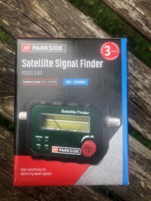 Parkside satellite finder Compact tool for precise satellite 