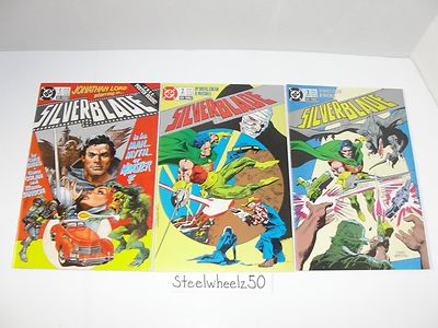 Silverblade #1-3 Comic Lot DC 1987 2 Lord Of Sunset Boulevard Bates Gene Colan