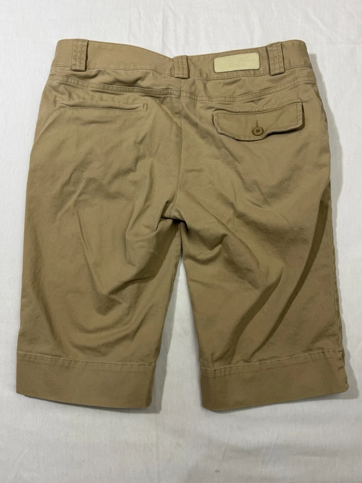 Bermudas Lacoste para mujer beige informales talla 40 (30x13) Foto 2 de 4