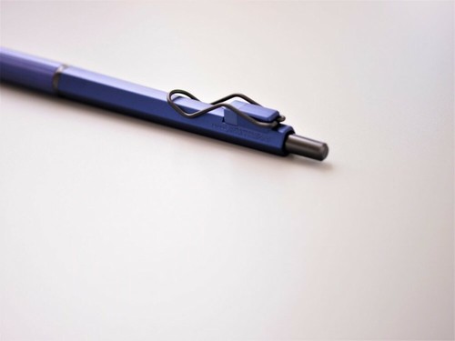 Uni (Mitsubishi) Jetstream Edge Ballpoint Pen 0.28 mm - Black ink Navy Body - Picture 11 of 11