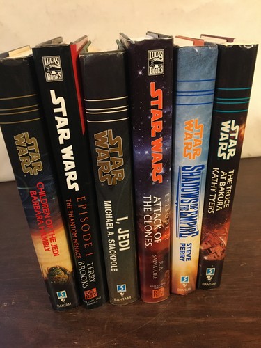 Lote de 6 libros de tapa dura de Star Wars, Jedi, sombras, clones, mezcla - Imagen 14 de 16