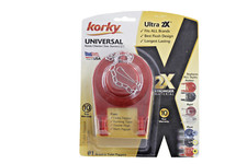 Korky 2017BP Ultra 2x High Performance Rubber Red Adjustable Universal Flapper