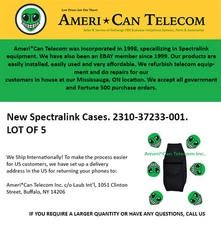 SPECTRALINK POLYCOM 2310-37233-001 Cases (Lot of 5)