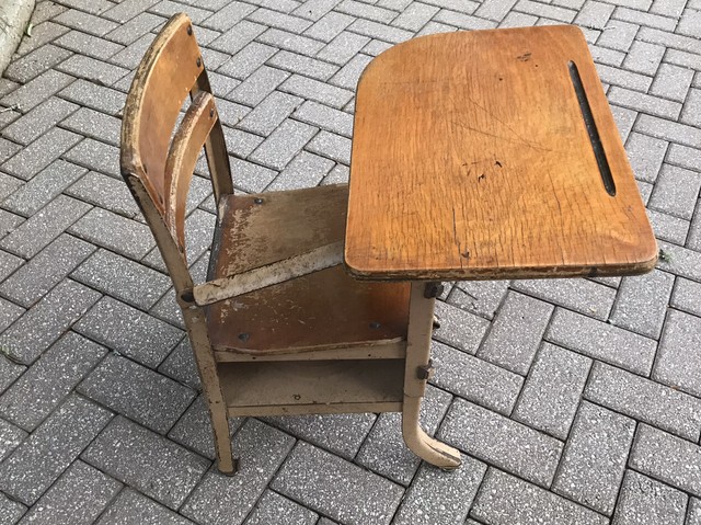vintage child desk