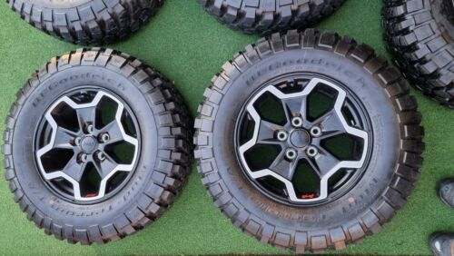Jeep Gladiator Rubicon rims and tyres set of 4 alloy and 1 steel rim With BFG’s - Picture 8 of 9