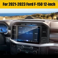 12'' Center Touch Screen Protector Tempered Glass For Ford F-150 2021-2023