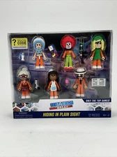 Roblox DEVSERIES Jailbreak Hiding In Plain Sight 6 Action Figures Virtual Code