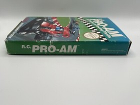 R.C. Pro-Am Nintendo NES CIB RC Juego Completo En Caja Juego, Caja y Manual 