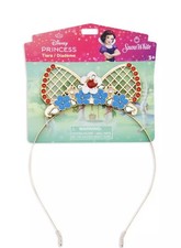 Set Of 2 Disney Store Princess Kids Costume Tiaras Ariel  Snow White NEW