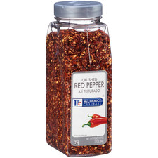 Crushed Red Pepper, 13 Oz - One 13 Ounce Container of Crushed Red Pepper Flakes,