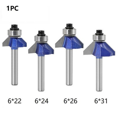 Router Bit Router Bit 600 Grit Mirror-Like Finish 1pc 6*22mm 6*31mm 6mm