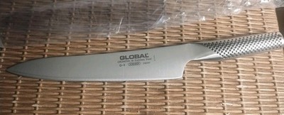 Global G-3 8  Chef Knife   Japanese Stainless Steel Kitchen Knife   Lightweight