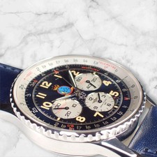 Breitling Navitimer 92 Patrulla Aguila A30022 Limited Polished Watch Men's