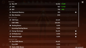 Genshin Impact AR 56 NA + HSR  - Arlecchino C1 - Furina C1 - Neuvile - 75 WISHES