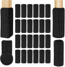 Stuhlsocken elastisch 24 Stück Bodenschutz Kratzer Quietschdämpfer für Tisch- & 