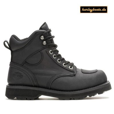 Harley Davidson Boots Brockwood Ride schwarz geschnürte Bikerboots Gr. 41 bis 45