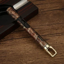 Keychain Long Cigar Lighter Refillable Butane Gas Jet Flame Outdoor Windproof