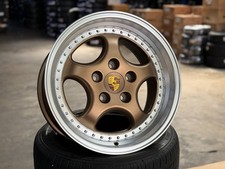 New 18x8 18x9.5 Porsche Carrera Classic Design 4 Wheel 5x130 997 993 Bronze New 18x8 18x9.5 Porsche Carrera Classic Design 4 Wheel 5x130 997 993 Bronze