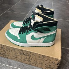 Nike Air Jordan 1 Comfort Stadium Green Basketball Trainers Shoes - size 6