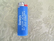 Sharkey's Casino Gardnerville Nevada Blue Bic Lighter New Old Stock