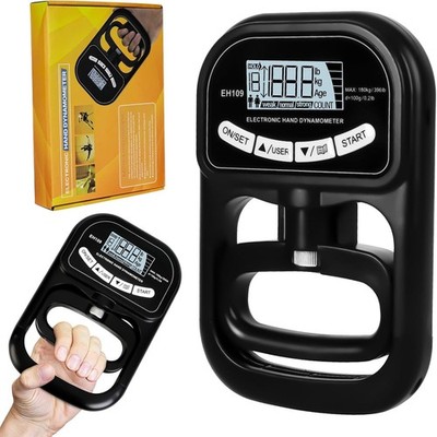 Hand Dynamometer 180Kg Grip Strength Trainer Elektronische Griffkraft Messgerät
