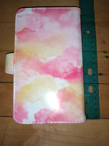 Fujifilm Instax Mini Fotoalbum EUC pink gelb und weiß fasst 108 2x3 Fotos - Bild 2 von 3