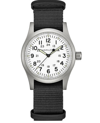 Hamilton Khaki Field Mechanical White Dial 38mm Men's Watch H69439910