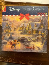Ceaco/Disney Complete Mickey/Minnie Sweetheart Holiday 1000pc Puzzle 3328-34 