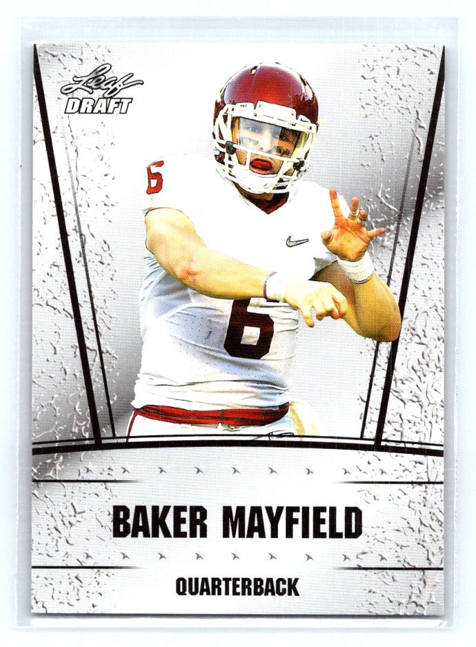 Baker Mayfield 2018 Leaf Draft #DS-01