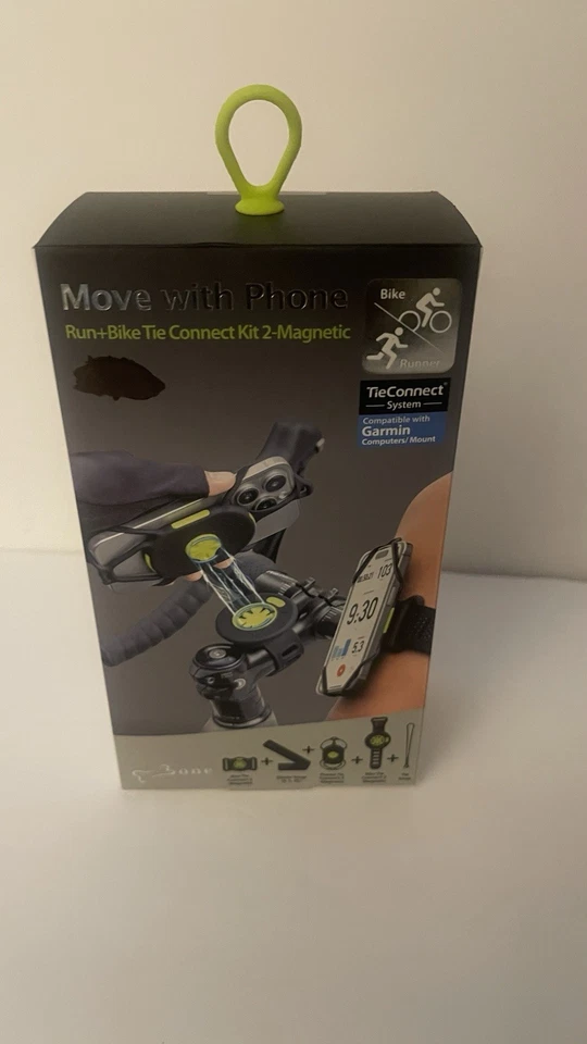 Bone Original Tie Connect Kit 2 Magnetic 360 Rotatable Phone Holder for Run+Bike - Image 2 of 4