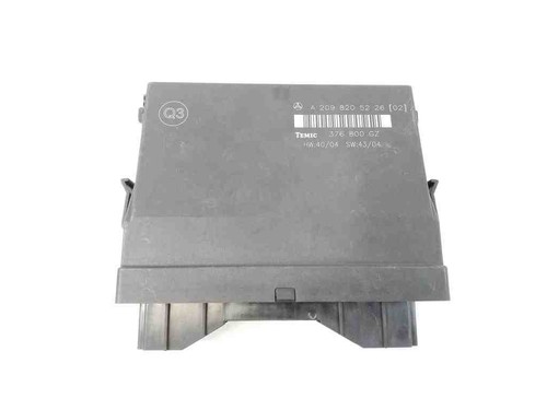 MERCEDES-BENZ CLK C209 Komfortsteuergerät A2098205226 2007 32008651