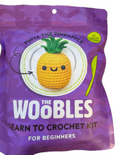 The Woobles-Pinya the Pineapple Crochet Kit-NEW