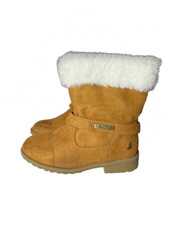 Nautica Toddler Girl's, Cosima-QT0034, Boots Tan brown, Size US10,UK9, EU27
