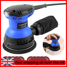 1300W ELECTRIC RANDOM ORBITAL SANDER 6 SPEEDS ROTARY PALM CIRCULAR DISC 125mm UK