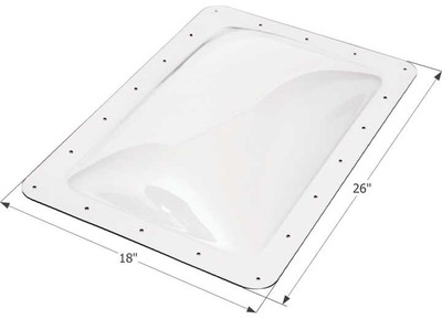 Icon 01820 SL1422C RV Skylight 22'' x 14'' - Clear