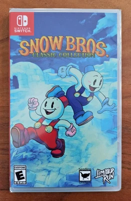 Jeu Nintendo Switch Snow Bros. Classic Collection - Limited Run #303, scellé - Photo 1/4