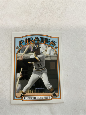 2013 Topps '72 Topps Minis #TM47 Roberto Clemente-Pittsburgh Pirates HOF   E
